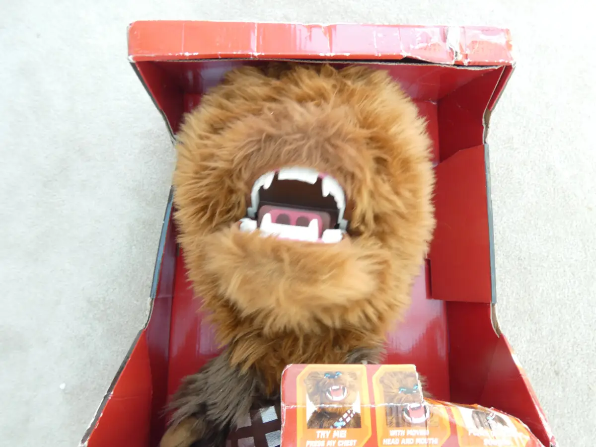Star Wars Disney Roar And Rage Chewbacca Action Plush Brand New Working