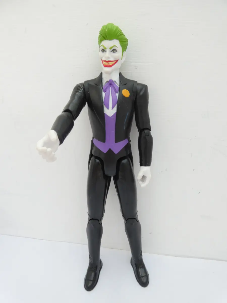 DC Comics The Joker, Batman 12 Inch Action Figure Black Suit