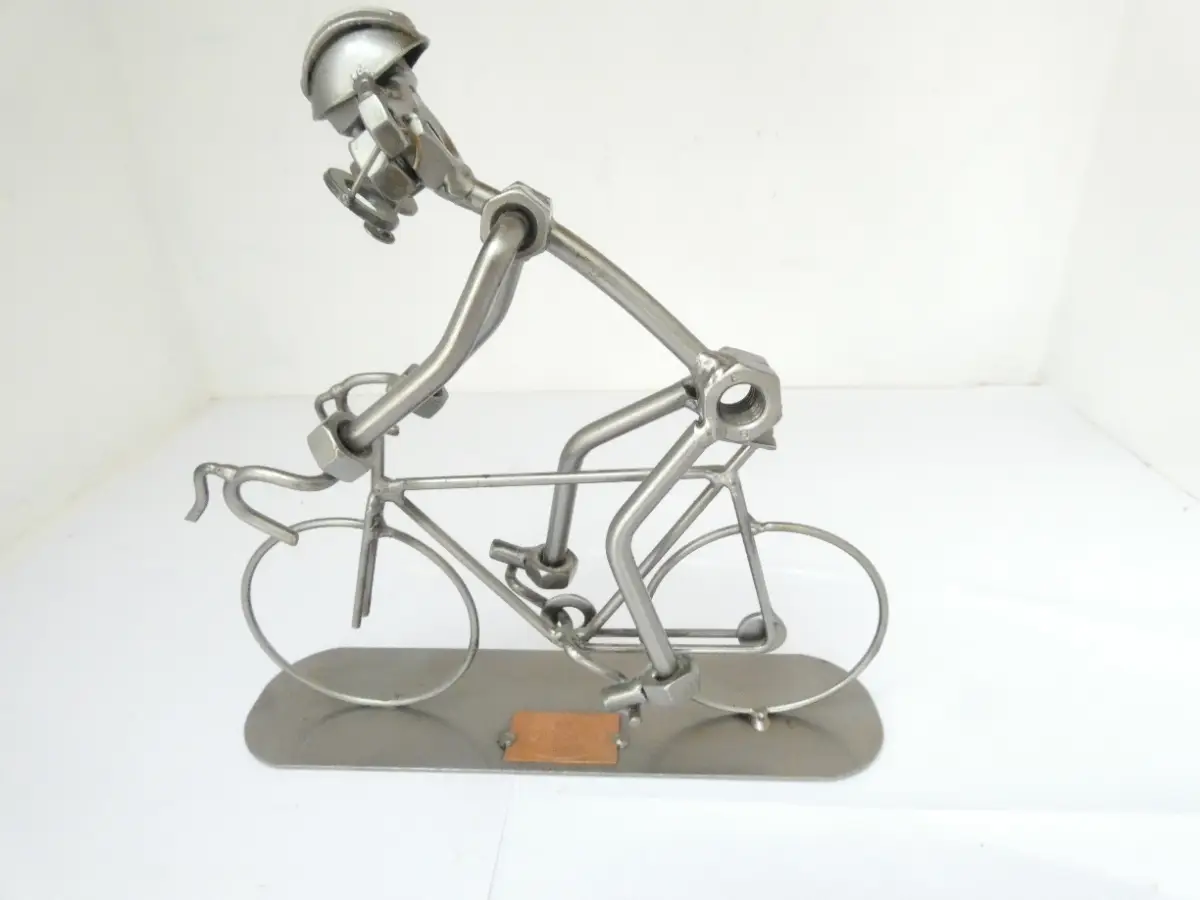 vintage MJM kuntstdesign nuts and bolts cyclist/racing bike