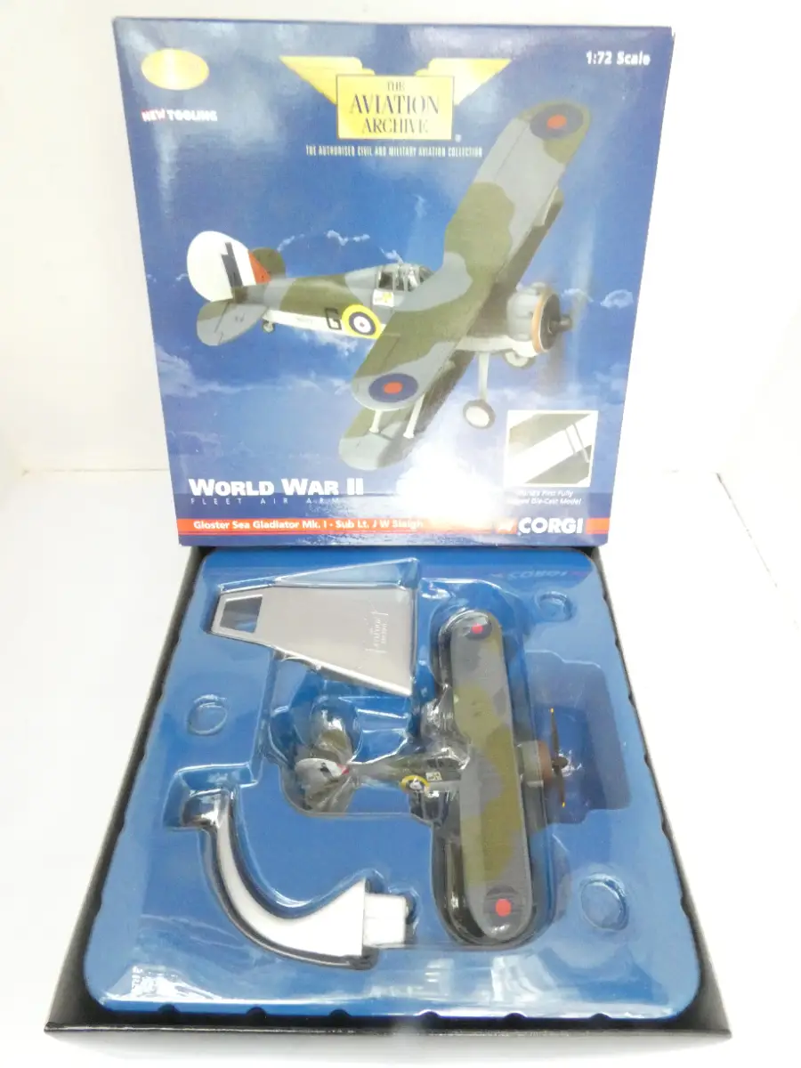 Corgi Gloster Sea Gladiator Mk.I (1:72 scale) item AA36202