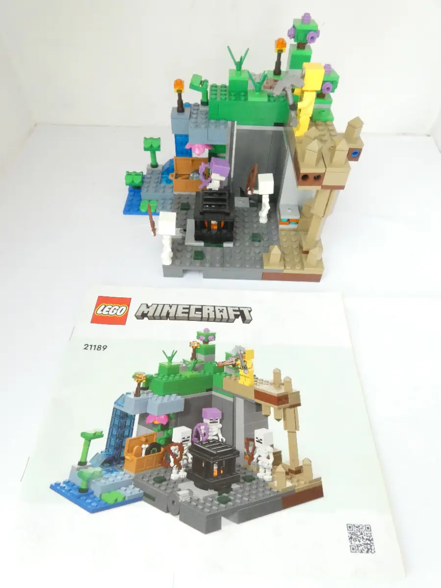 Share LEGO Minecraft 21189 The Skeleton Dungeon – Complete Set with Instructions