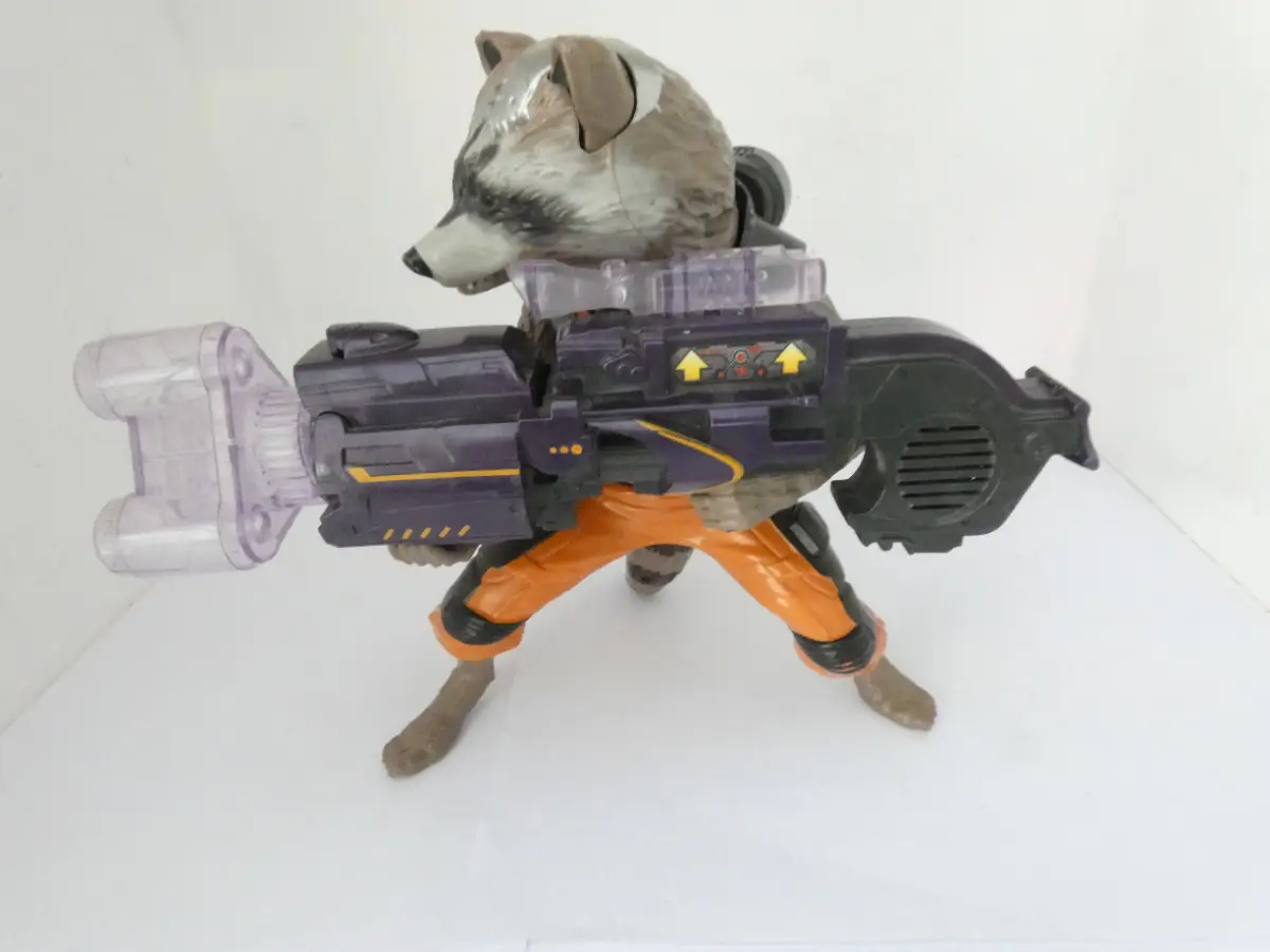 Hasbro 2014 Guardians of the Galaxy Big Rocket Raccoon (fully working)