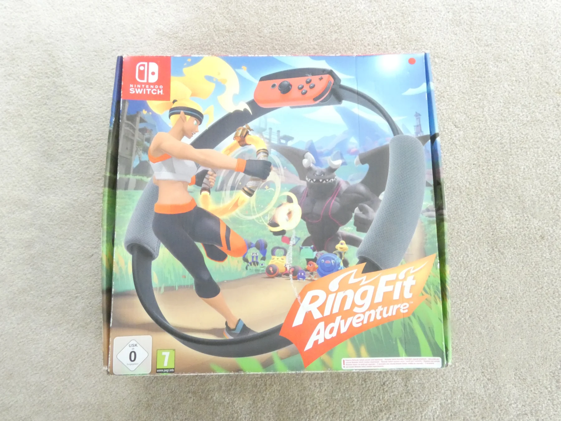 Ring Fit Adventure -- Standard Edition (Nintendo Switch, 2019)