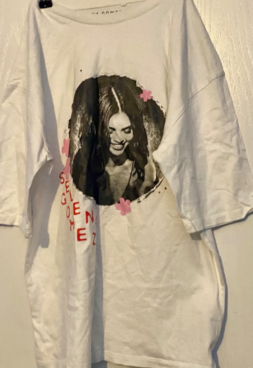 Selena Gomez oversized Tshirt 2025 13/14 years