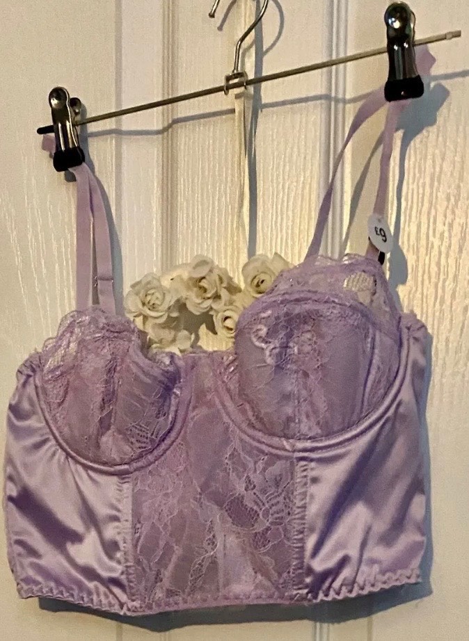 Lilac 34B corset new with tags
