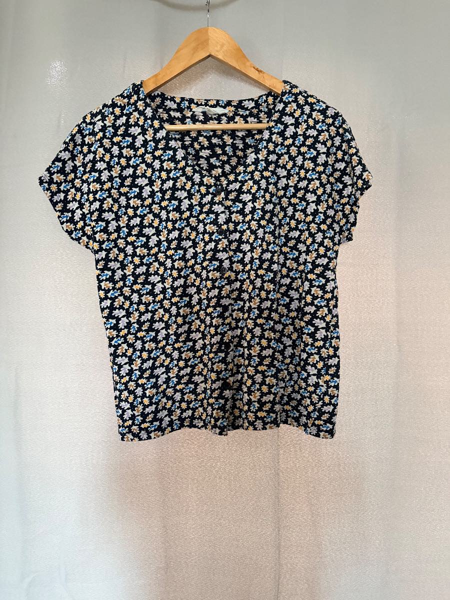 Seasalt Cornwall Organic Cotton 'Studio Glass' Top - Size 12