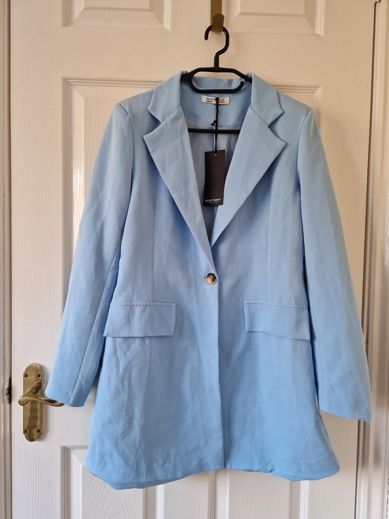 Made in italy longline blazer size 12-14