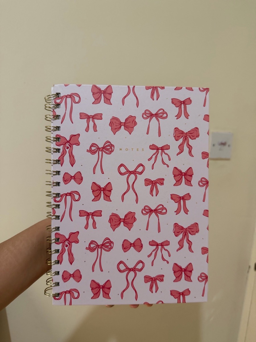 Bow notes book