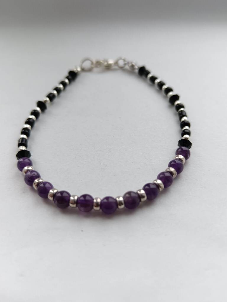 Amethyst bracelet
