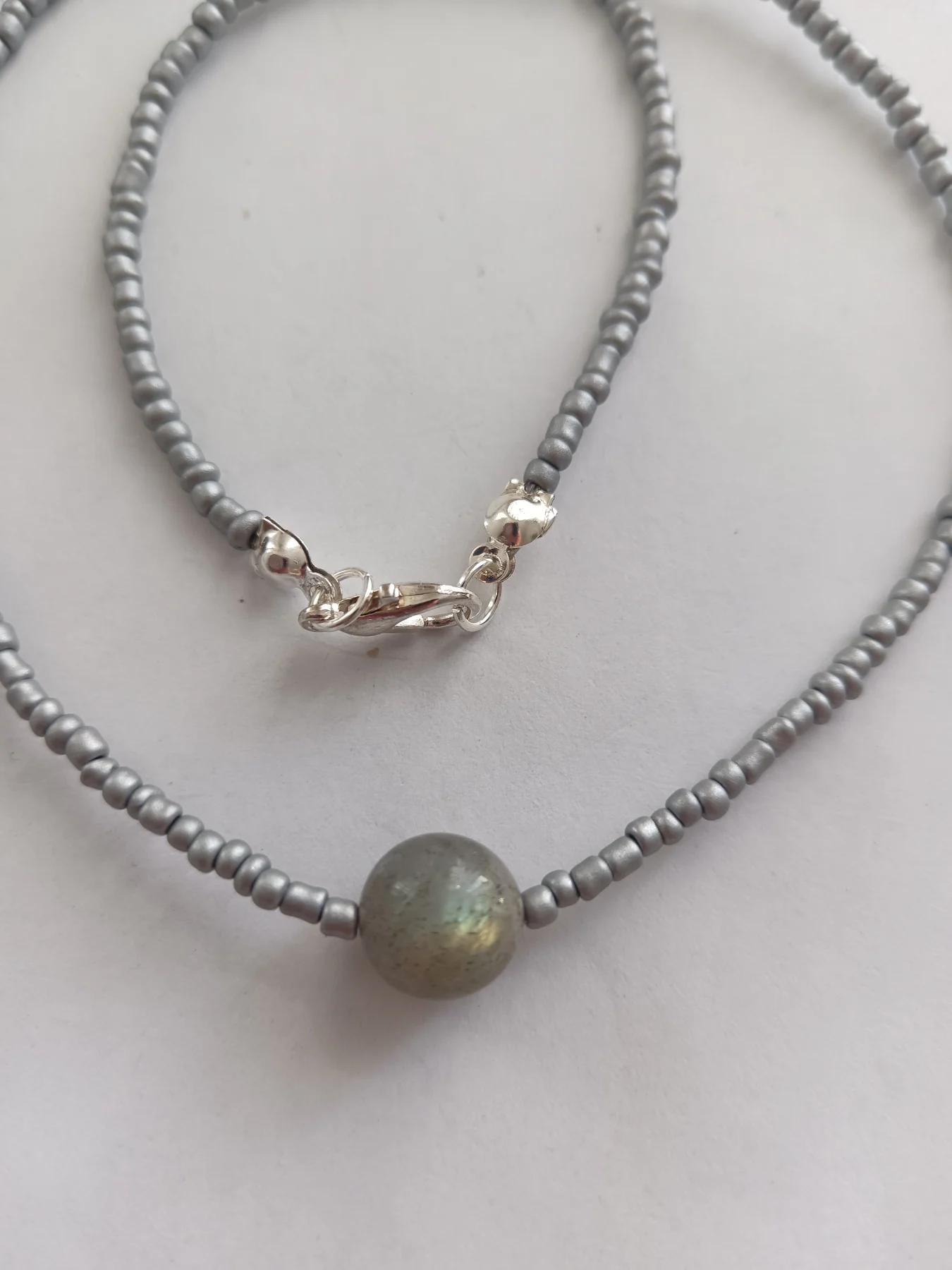 Labradorite necklace