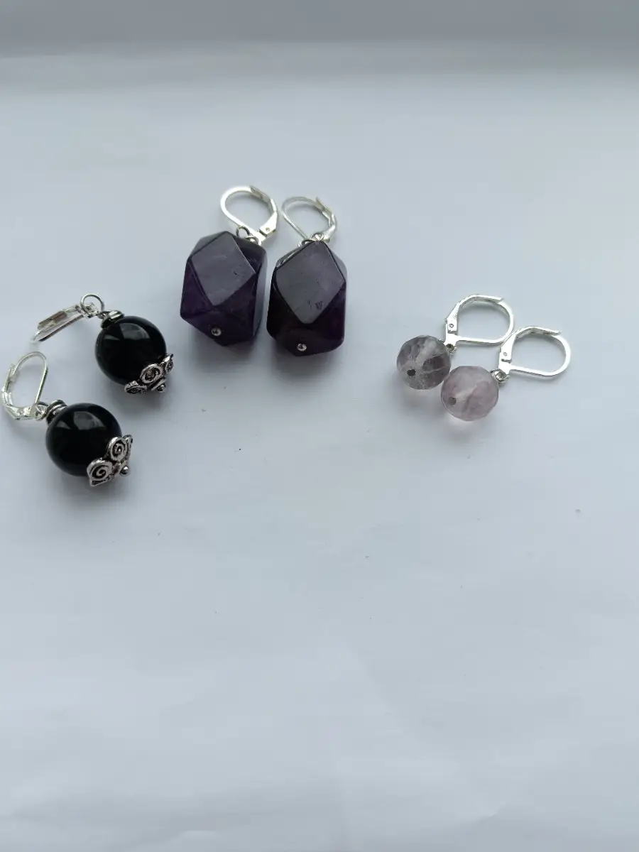 Gemstones earrings bundle