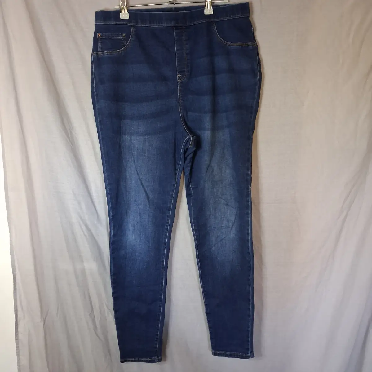 George Erin Blue Denim Pull-On Jeggings / Jeans - Size 18 Standard