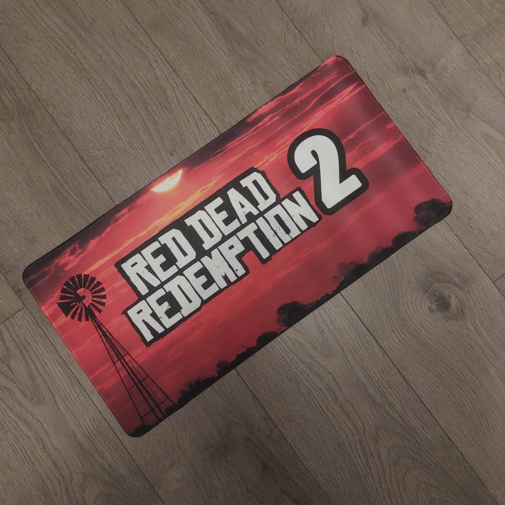 Red Dead Redemption 2 Windmill Mouse/Desk/Play Mat 600x300mm