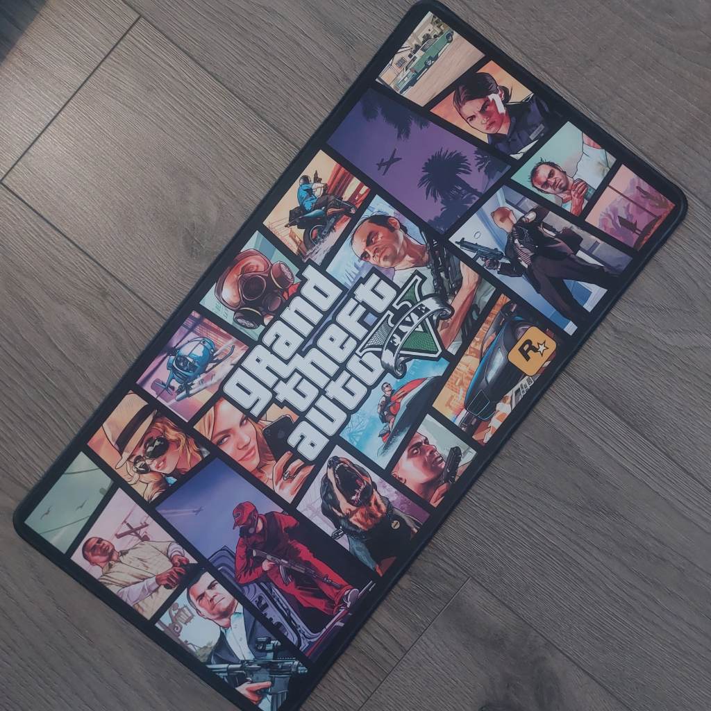 Grand Theft Auto V Mouse/Desk/Play Mat - 600x300mm