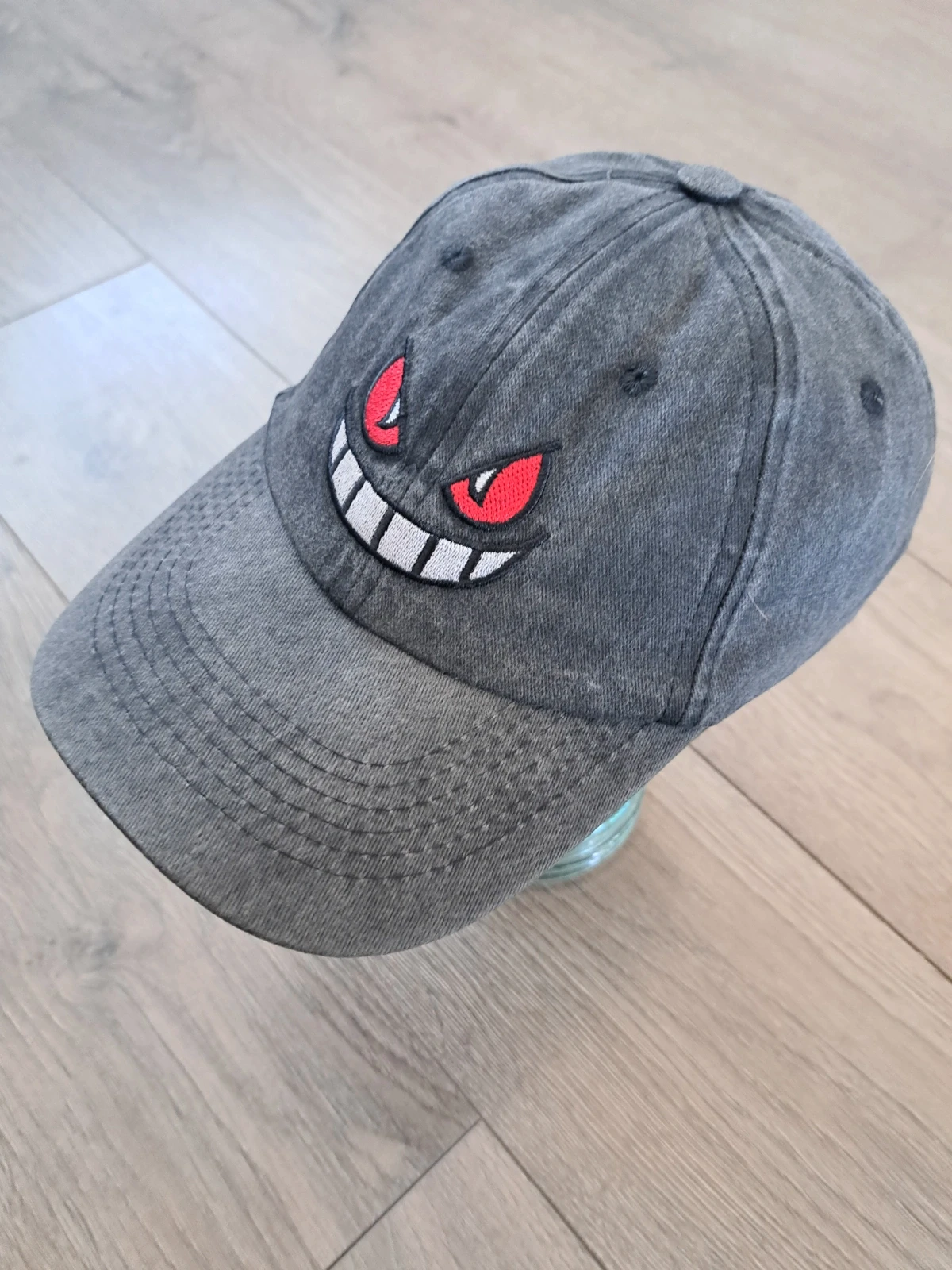Pokemon Gengar Adjustable Baseball Cap - Black/Grey