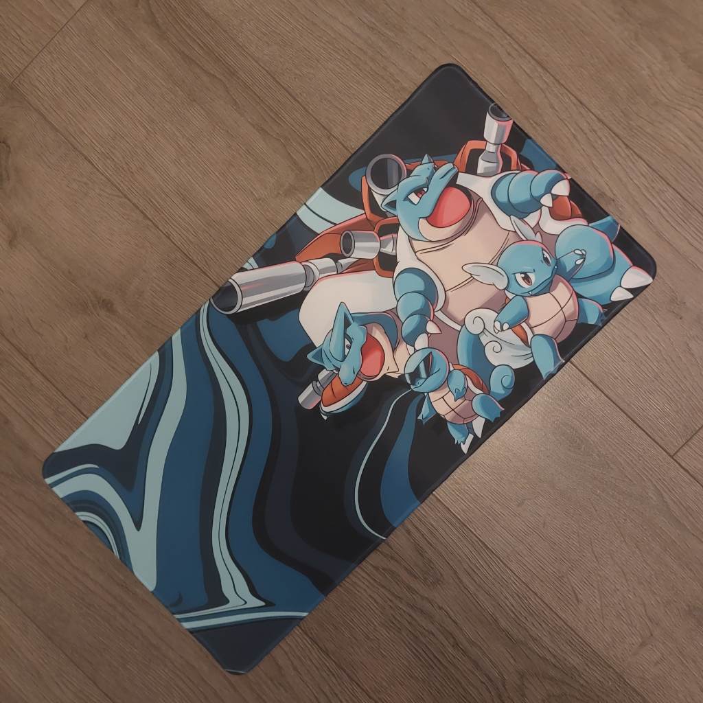 Pokemon Blastoise Mouse/Play/Dedk Mat - 600x300mm