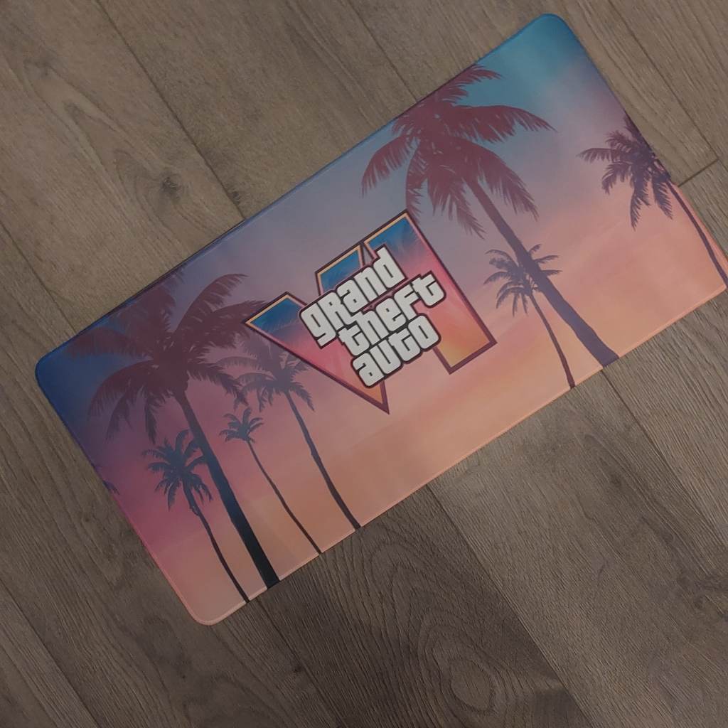 Grand Theft Auto VI Pink /Play/Desk Mat - 600x300mm