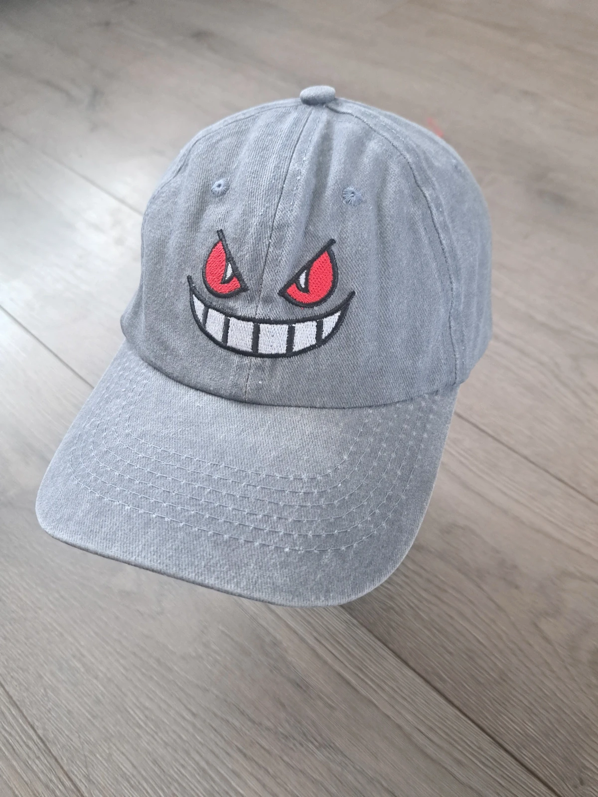 Pokemon Gengar Adjustable Baseball Cap - Grey