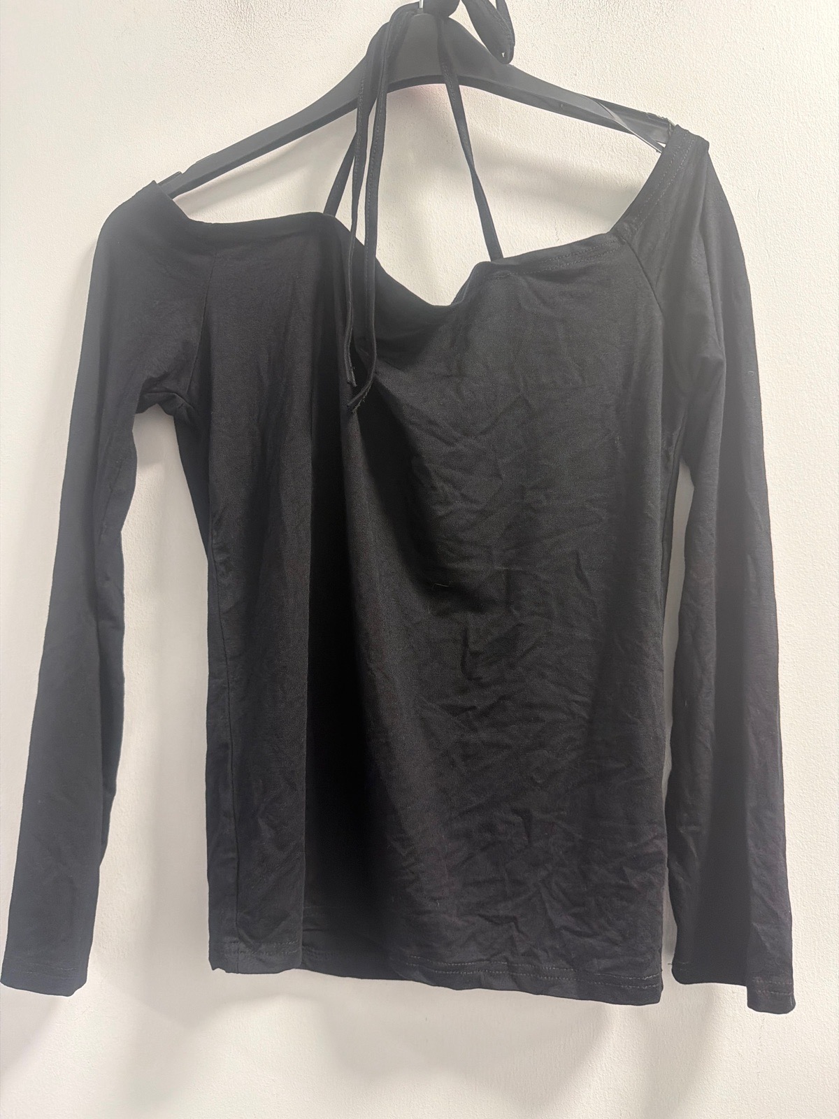 Dazy Stretch black Long Sleeve Top
