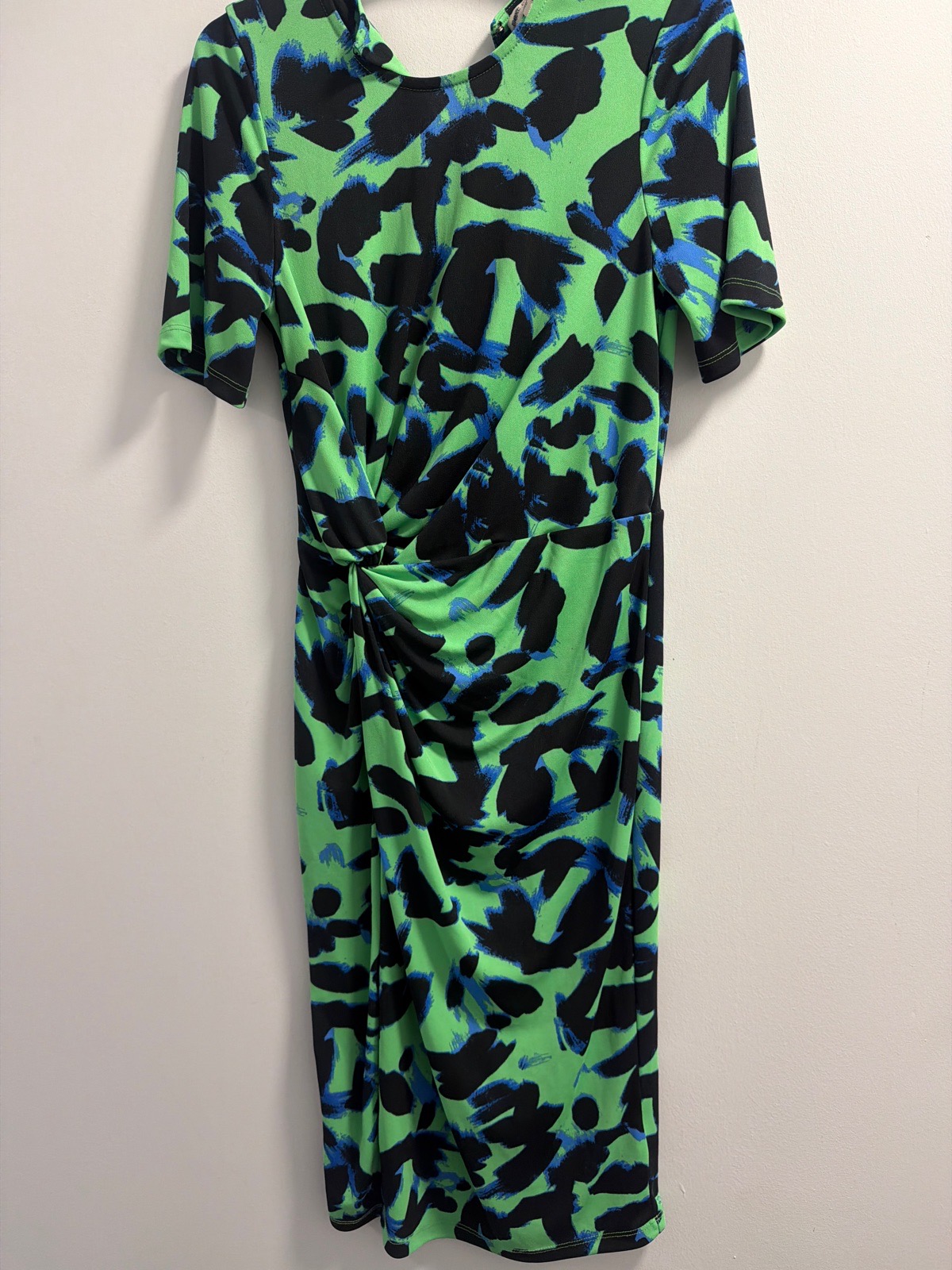 Next Patterned Midi Dress Uk 10
