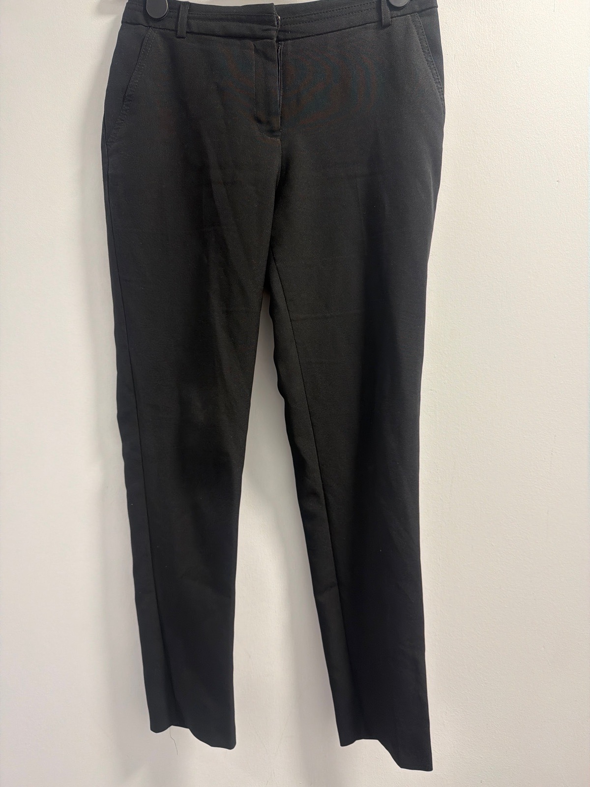Primark Slim Leg Black Trousers Uk 8