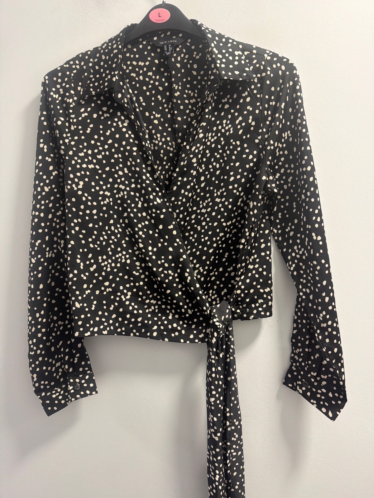 New Look Spotted Blouse Uk 12