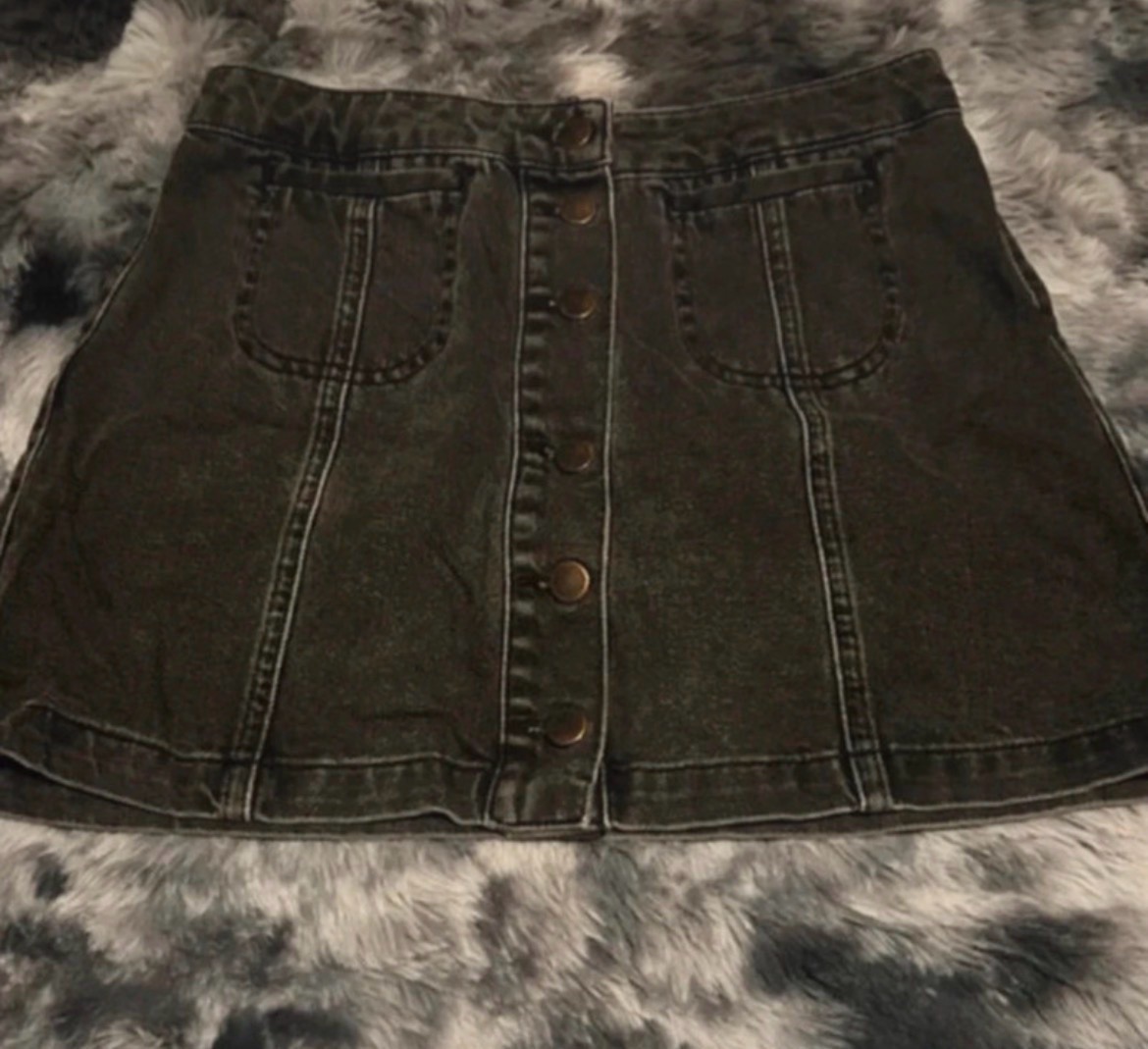 Top shop Petite Denim Skirt