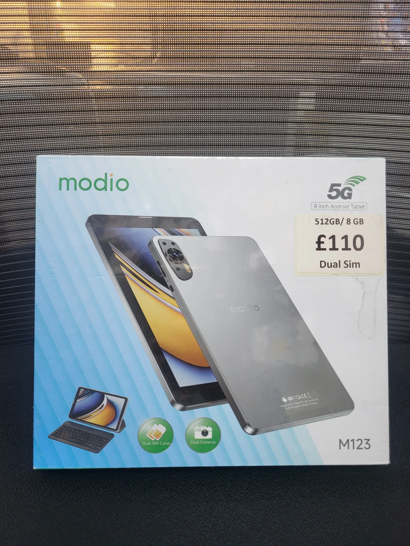 Modio M123 - 512GB/8GB - 5G Tablet