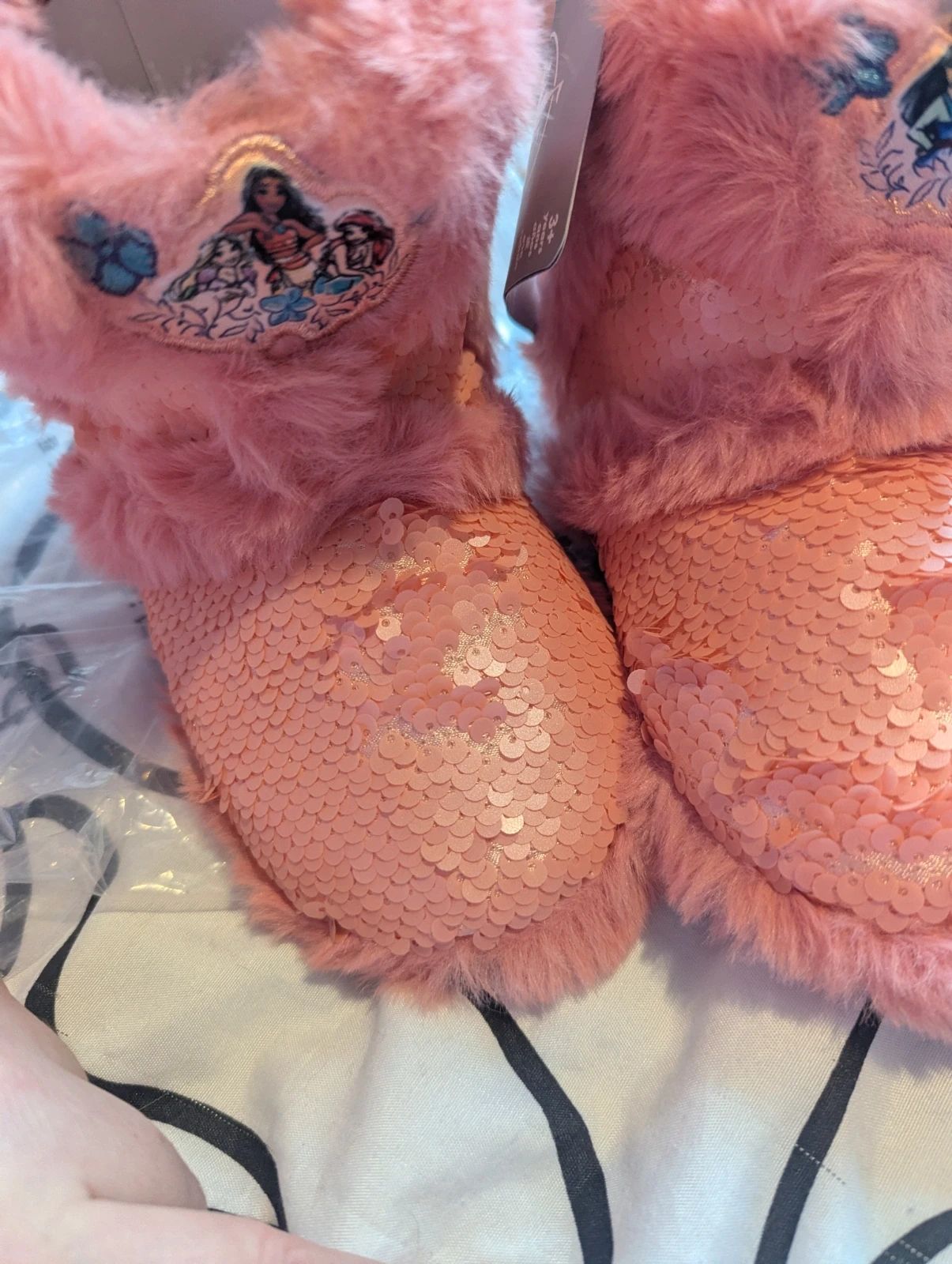Disney store princess slippers new and tagged uk 9-10