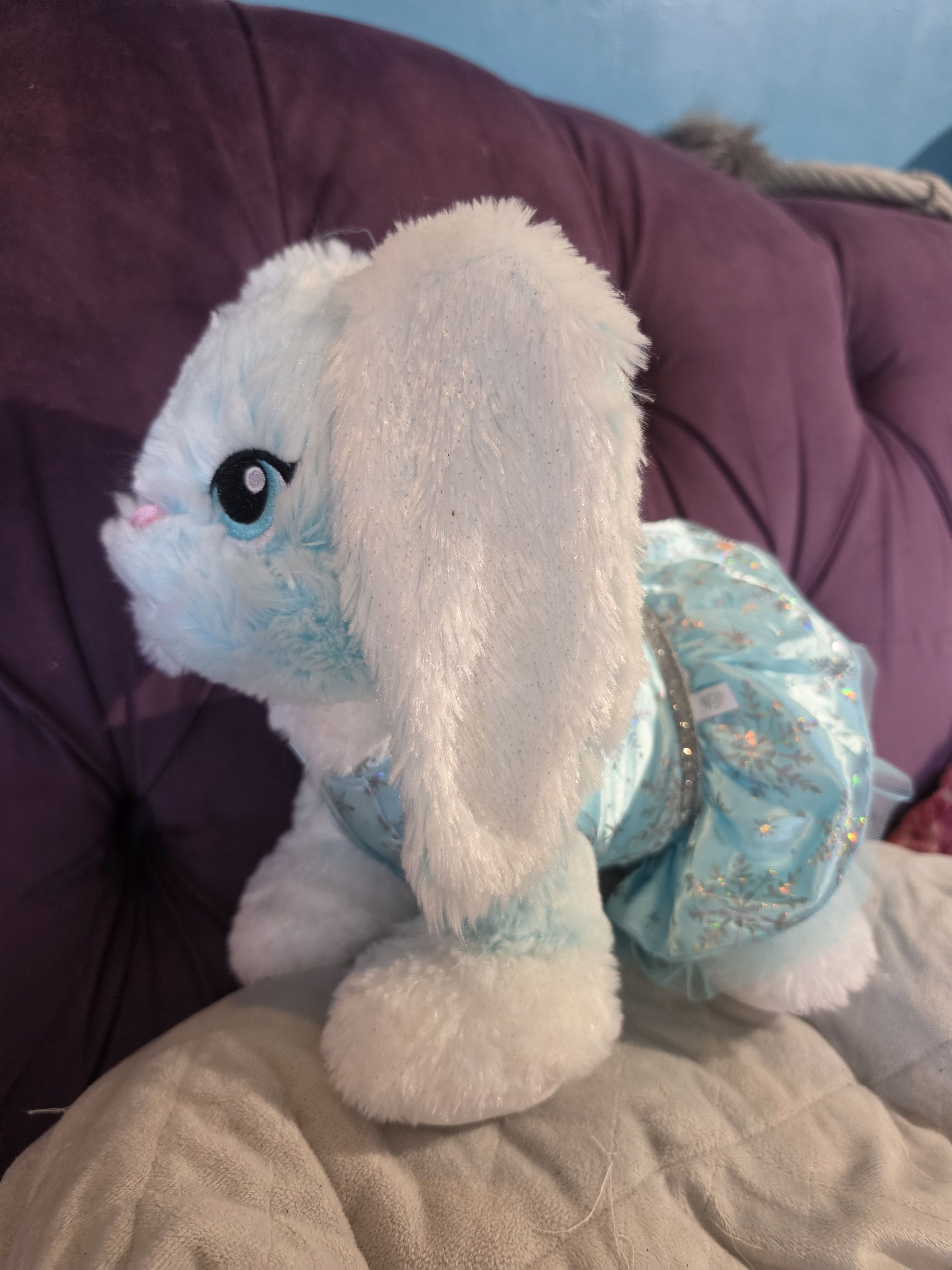 Build a bear ice bunny rabbit with dress