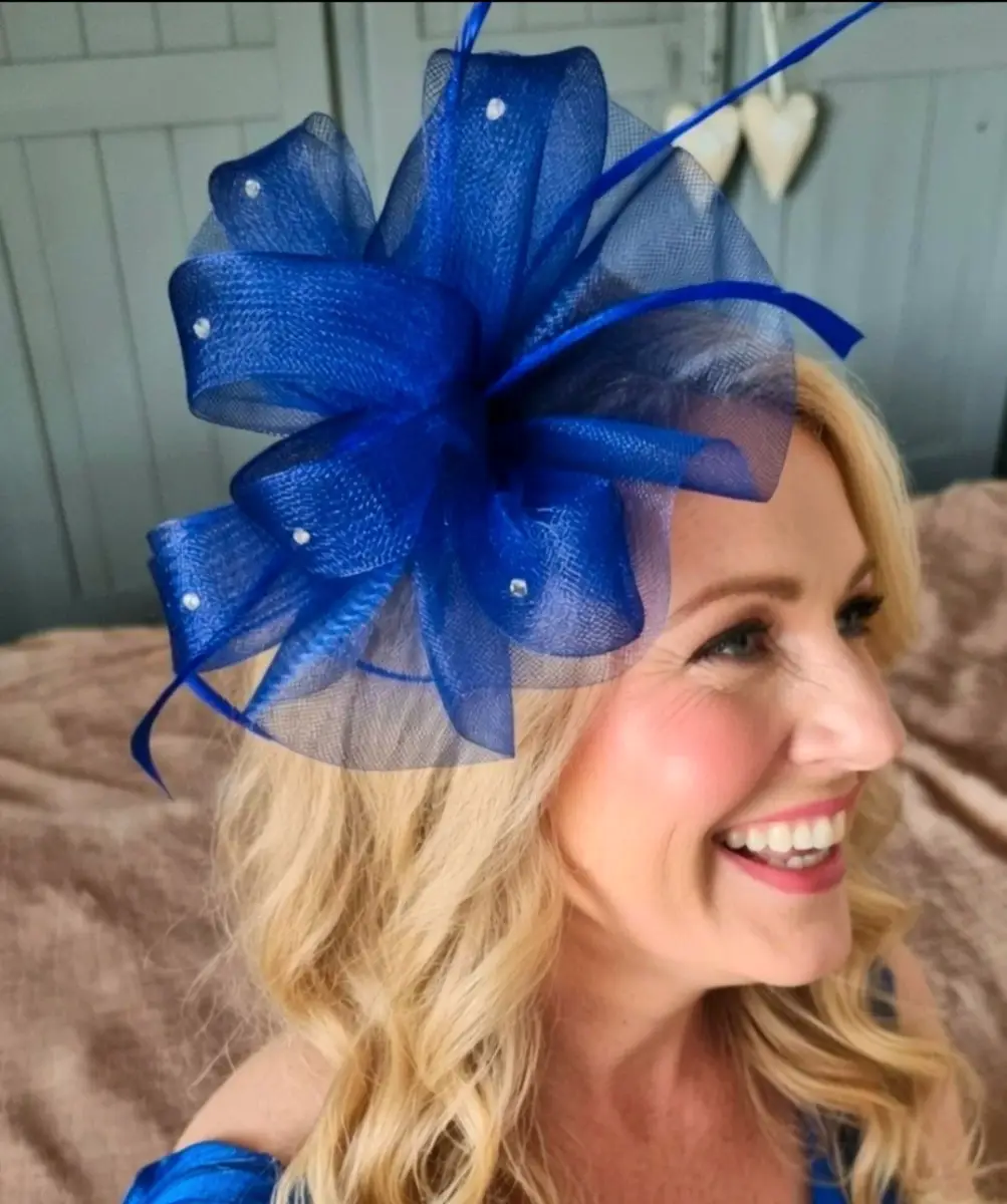 Royal Blue Fascinator 💙 Hair Accessories 💙