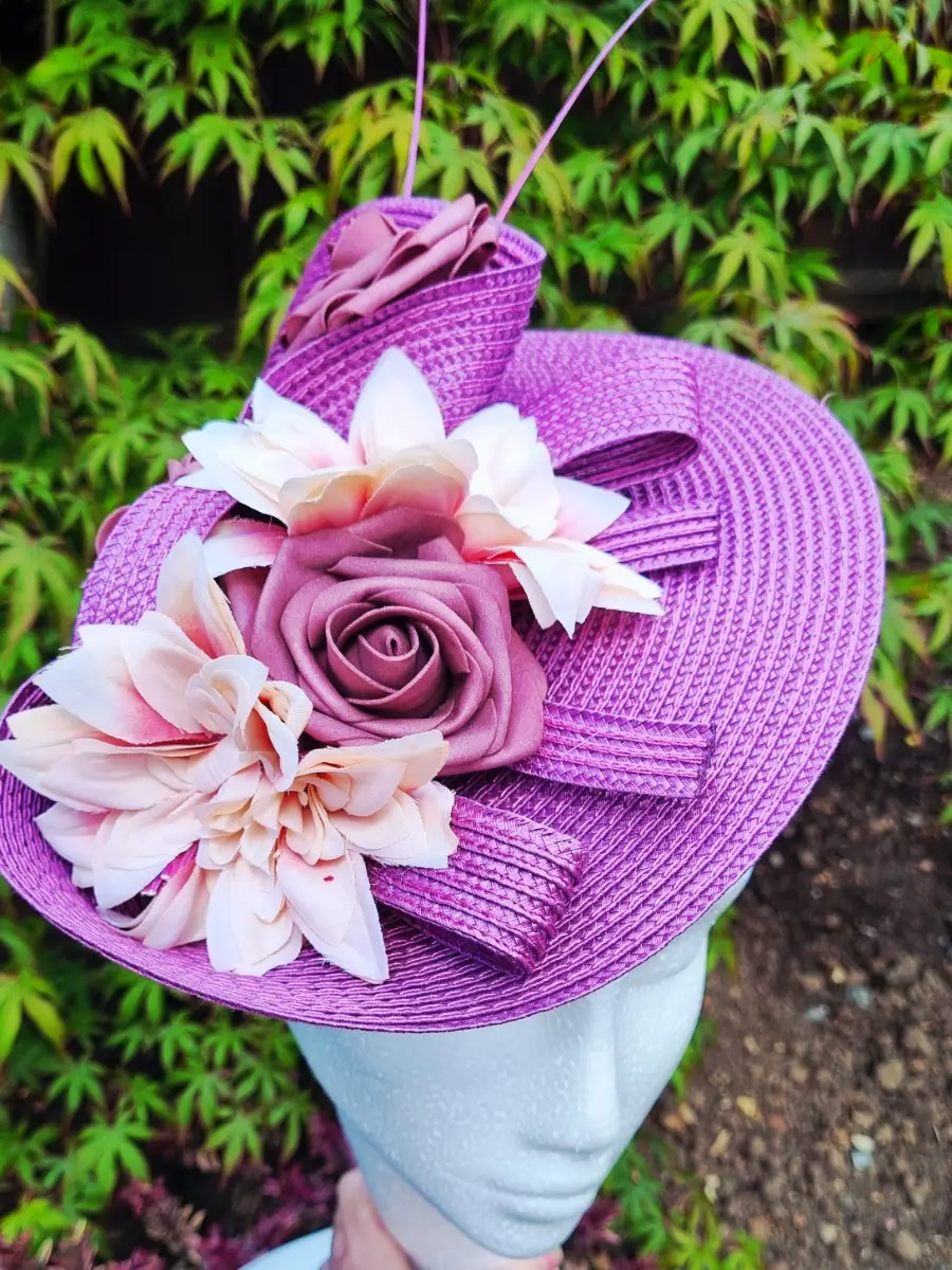Purple Plum Fascinator 💜 Hair Accessories Formal 💜
