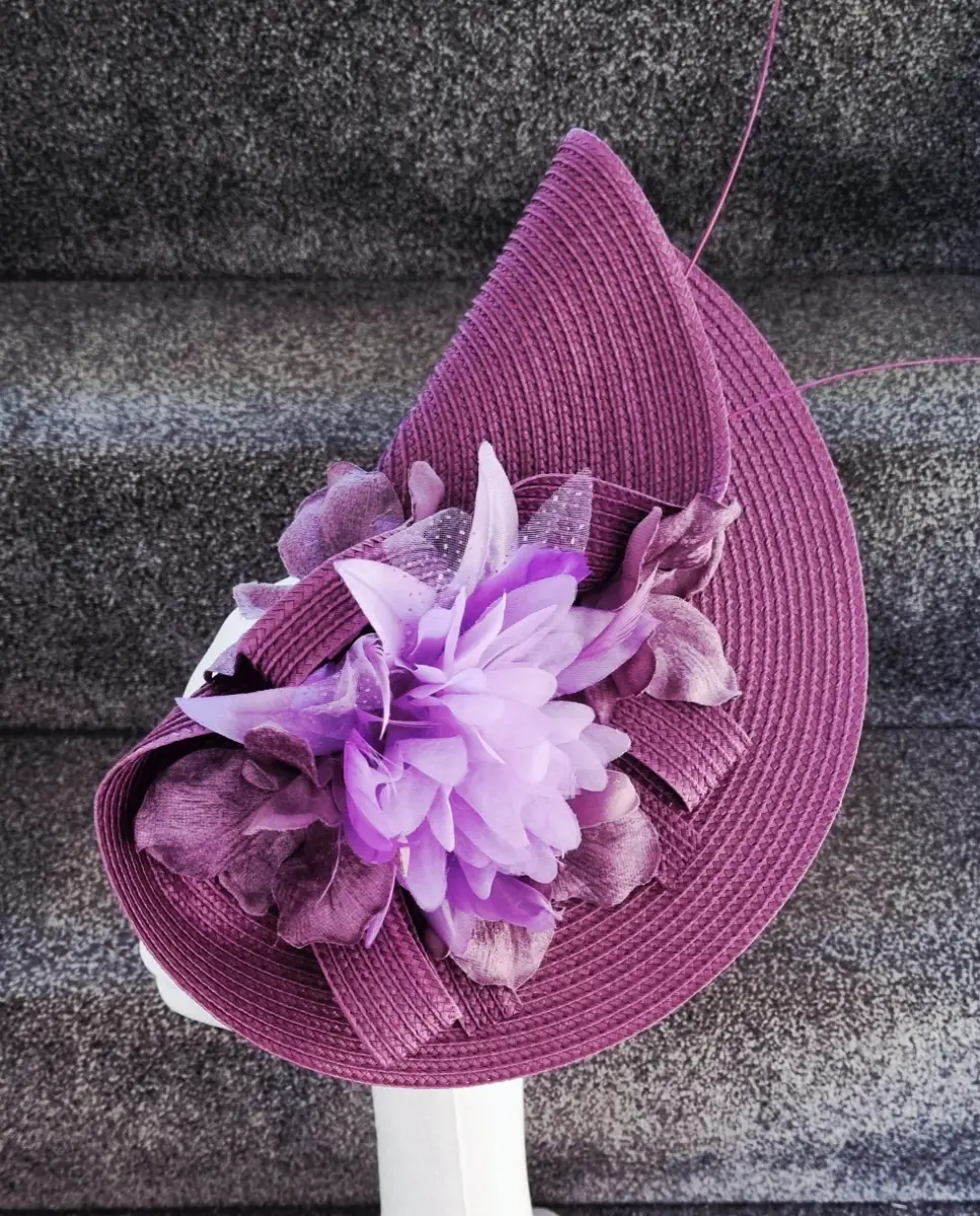 Purple Violet Hair Accessories Fascinator 💜