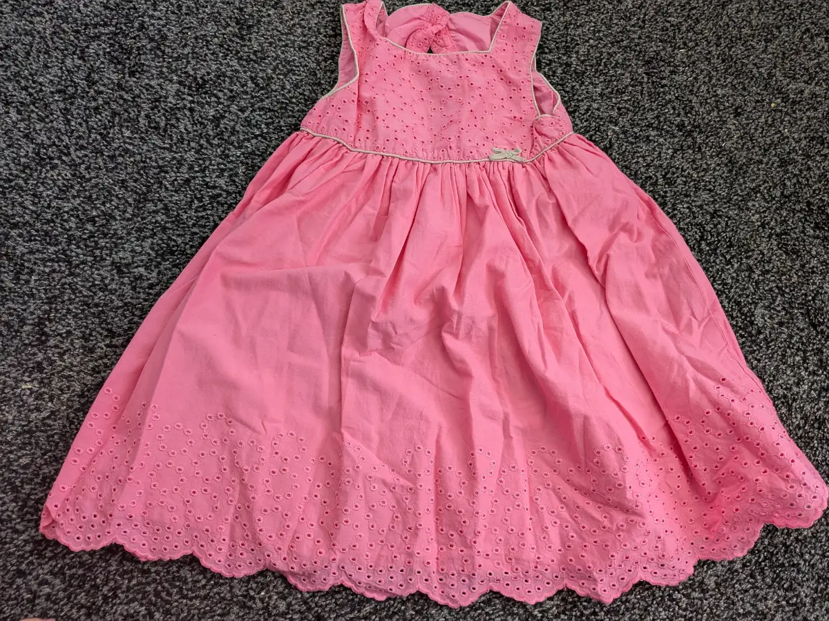 12-18 months baby girls pink dress