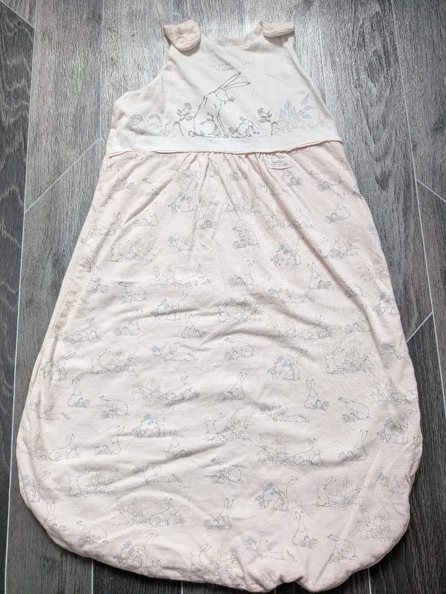6-12 months baby girls guess how much I love you sleeping bag 1.5 tog