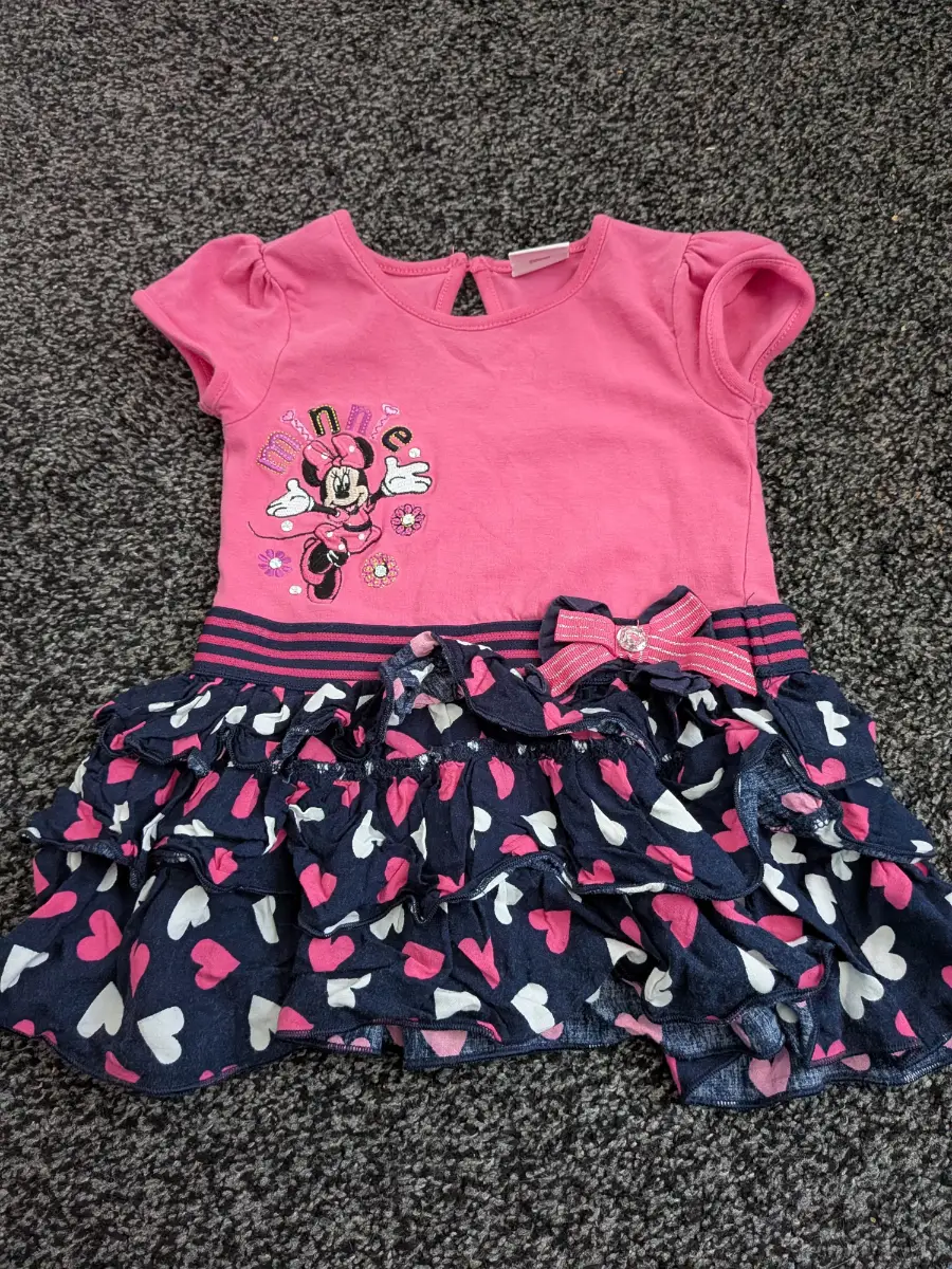 9-12 months baby girls Disney Minnie mouse dress