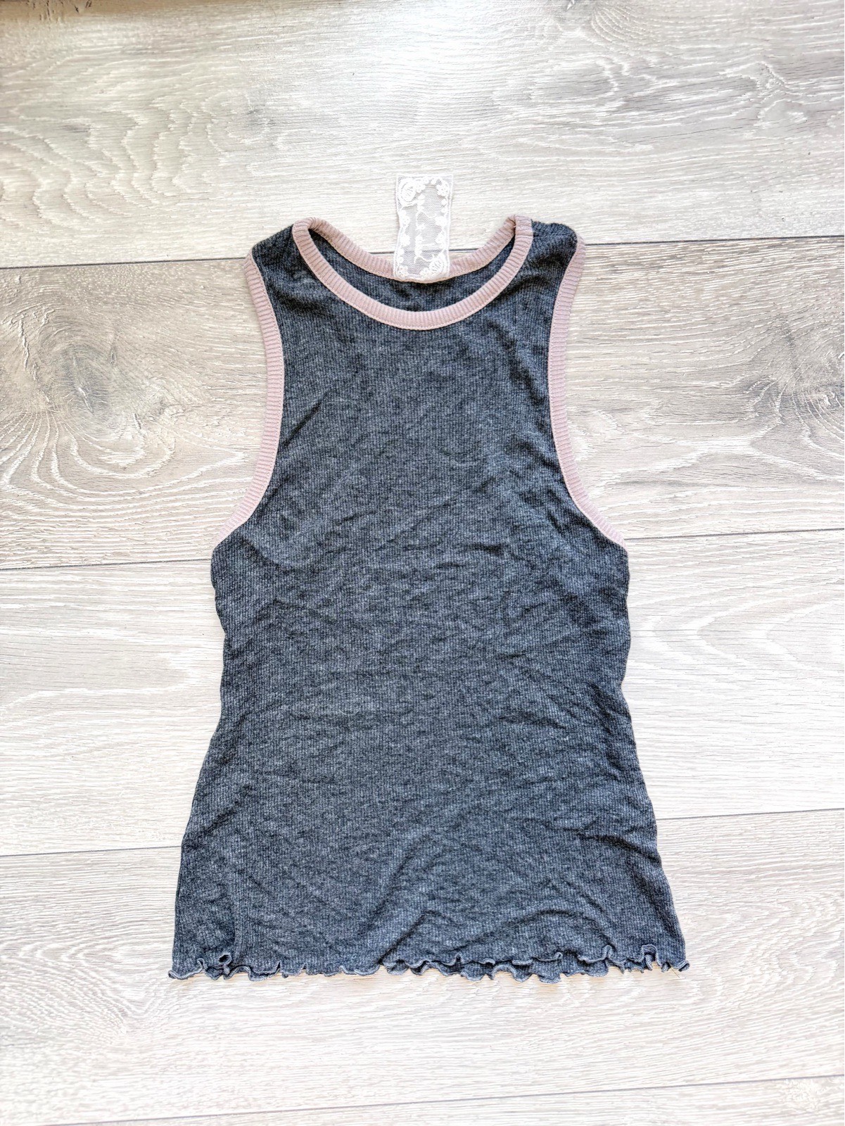 00s Vest Top Grey