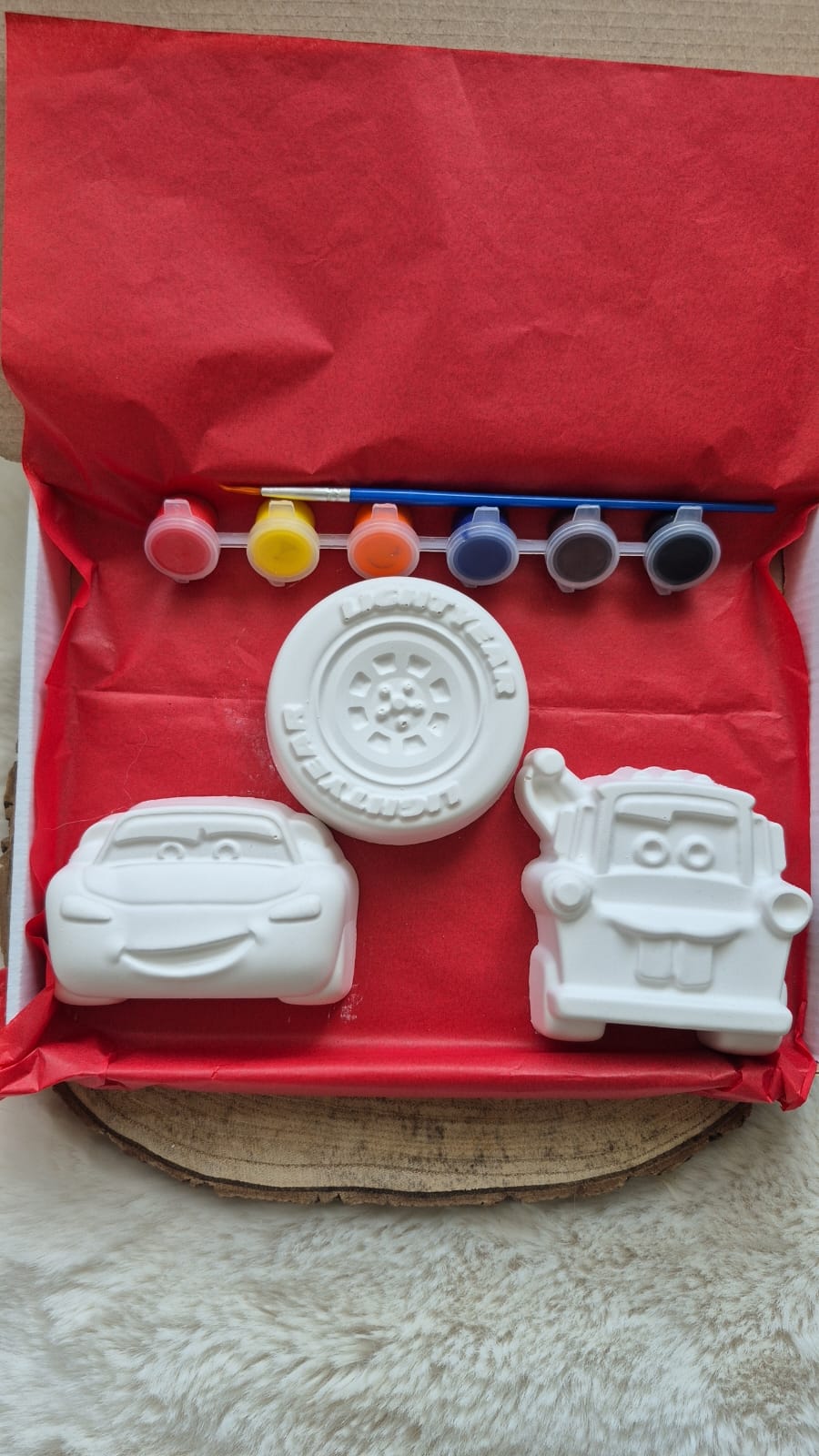 Cars inspired paint your own craft kit