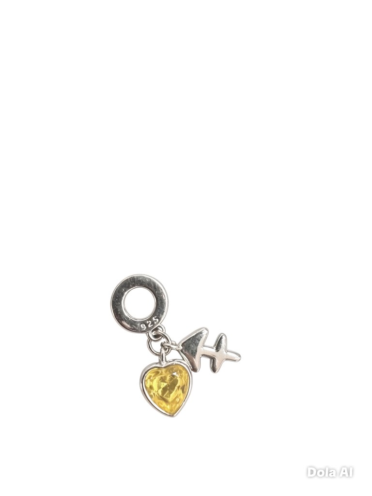 925 Sterling Silver Travel & Adventure Charm – Never Worn