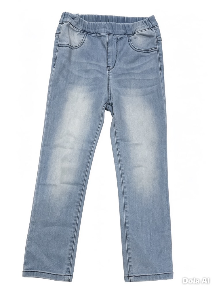H&M Light Blue Stretch Denim Jeans – Size 3–4 Years – Perfect Condition
