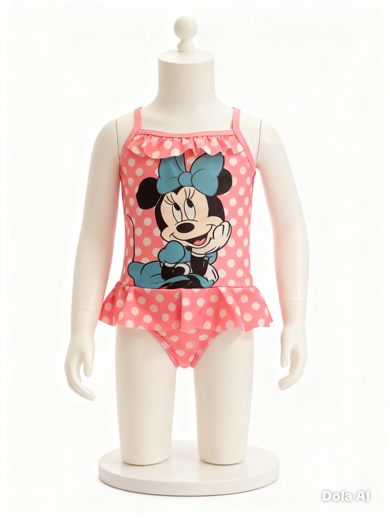 Disney Sinsay Minnie Mouse Swimsuit – Age 3 Years – Excellent Used Condition