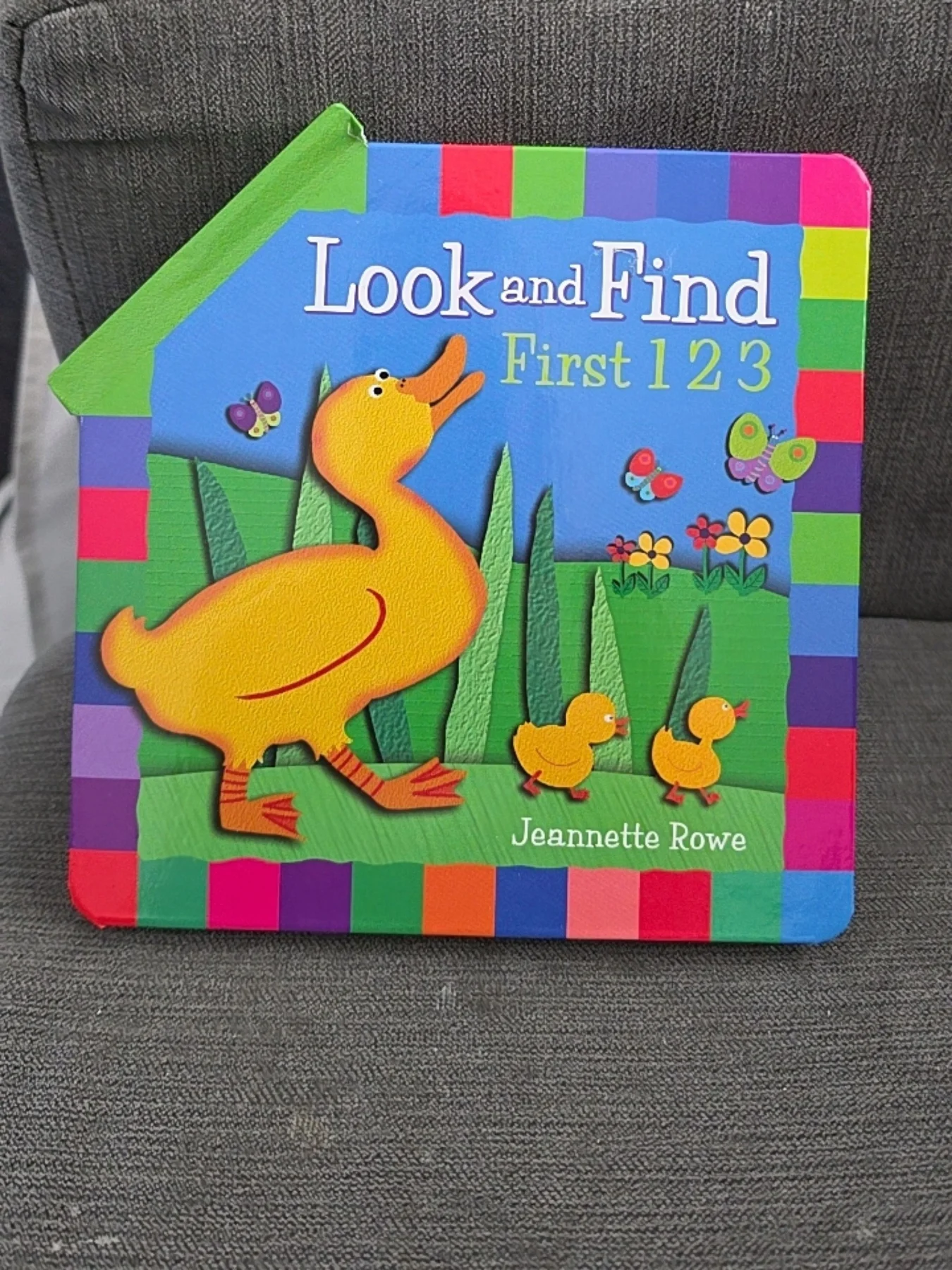 Look and Find — First 123 by Jeannette Rowe