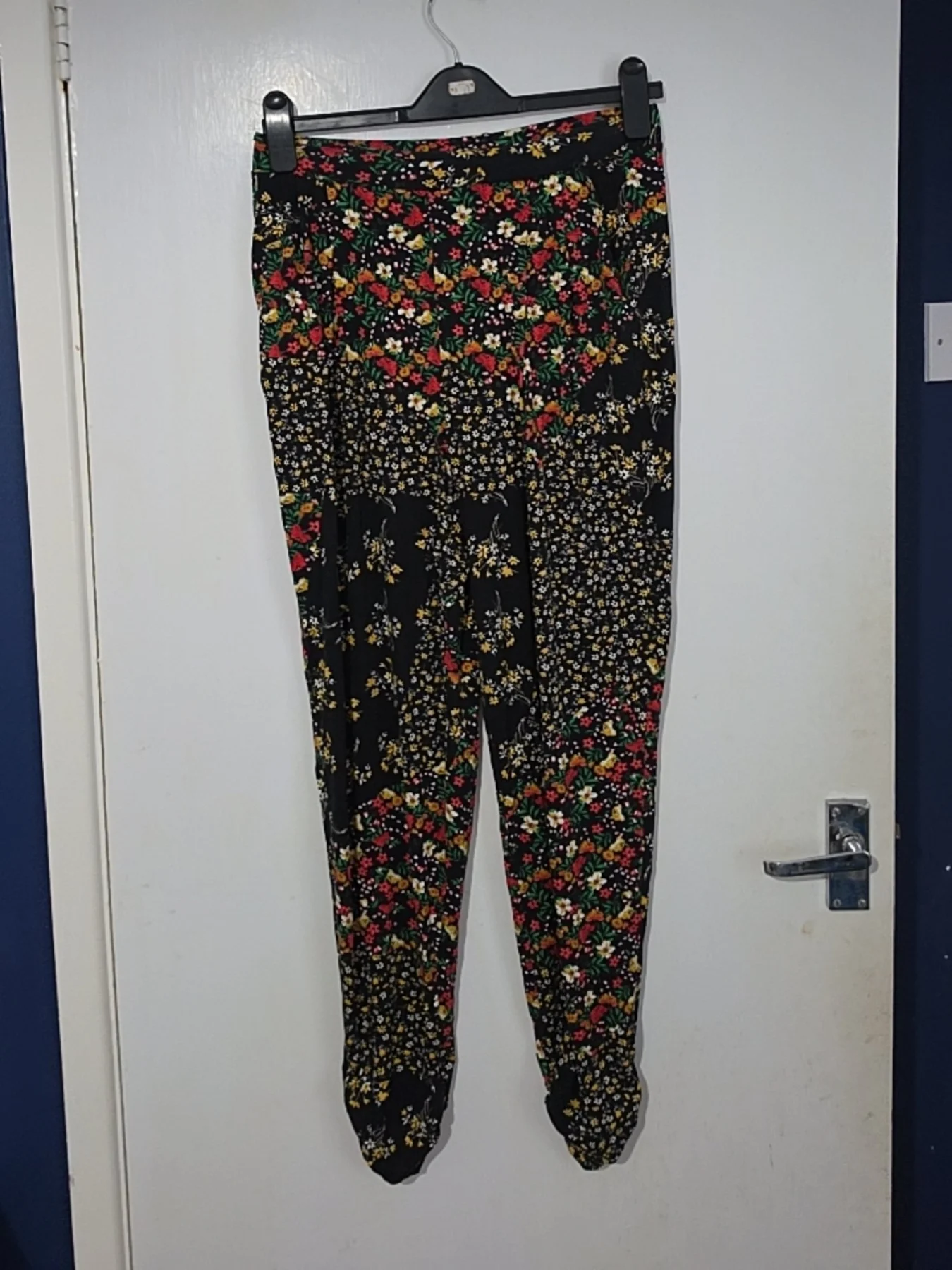 Papaya Floral Harem Jogger Trousers