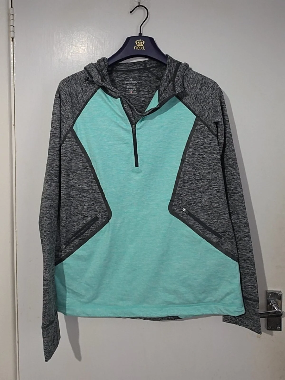 Sweaty Betty Active Hooded 1/4-Zip Top — Size XS