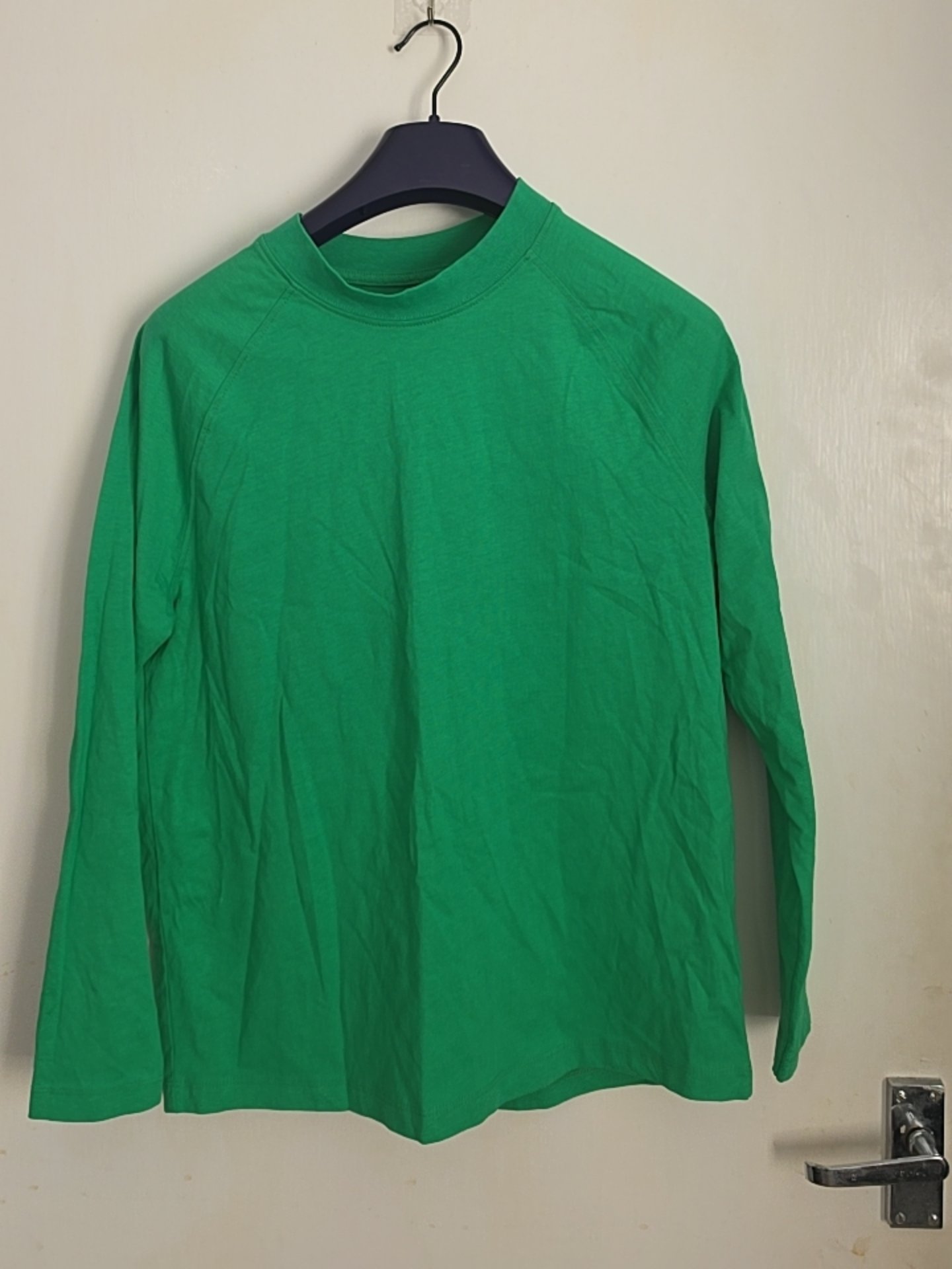 Tu Green Oversized Long-Sleeve Top – Size 8
