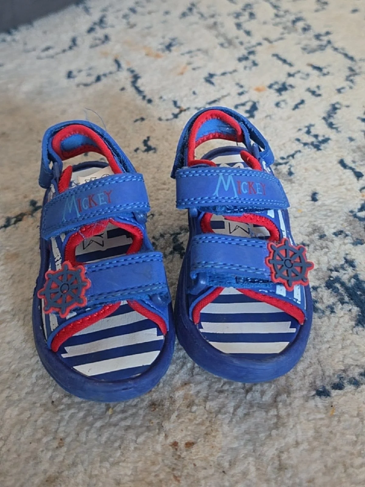 Disney Mickey Mouse Nautical Toddler Sandals – UK 5
