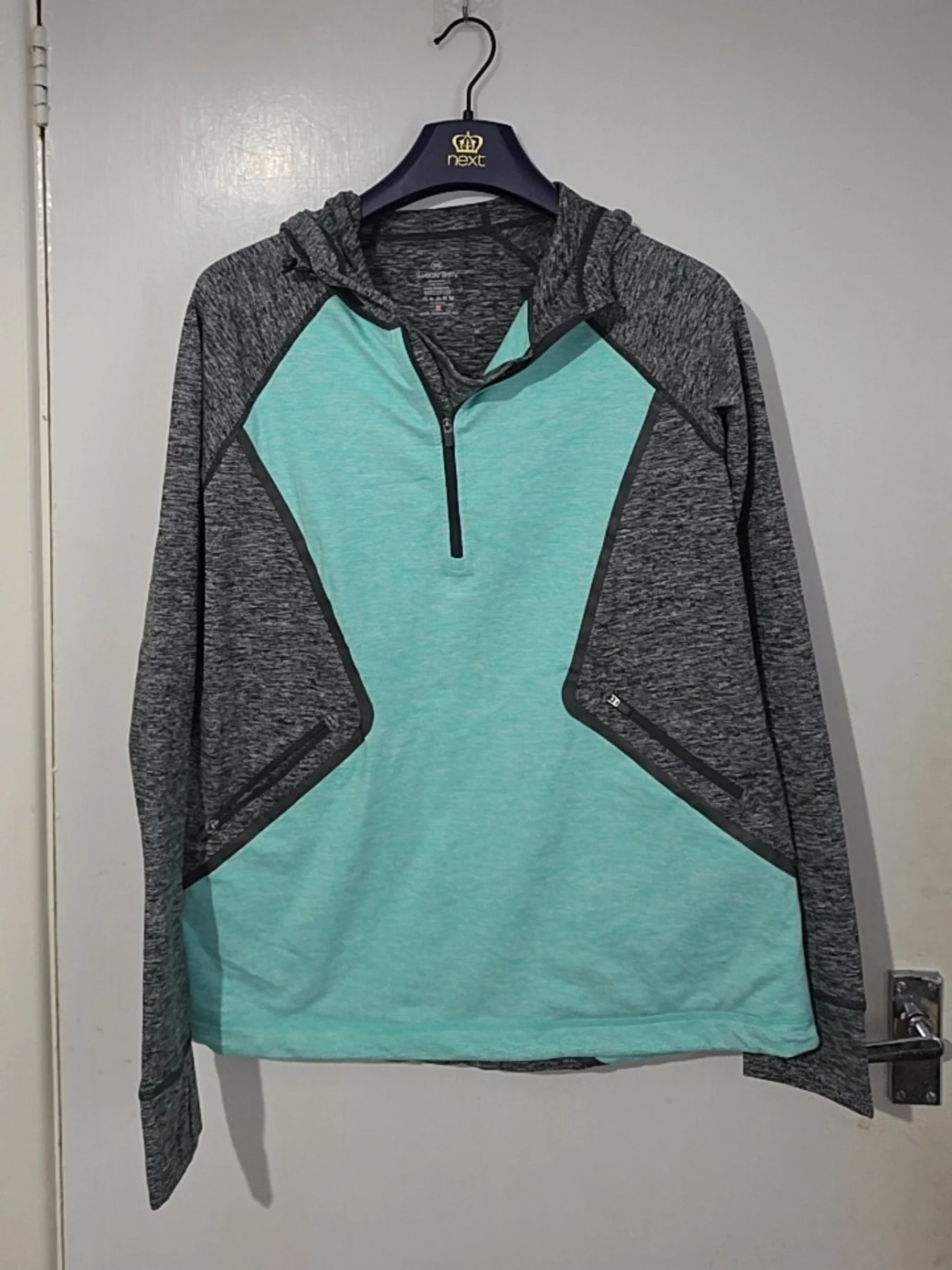 Sweaty Betty Active Hooded 1/4-Zip Top