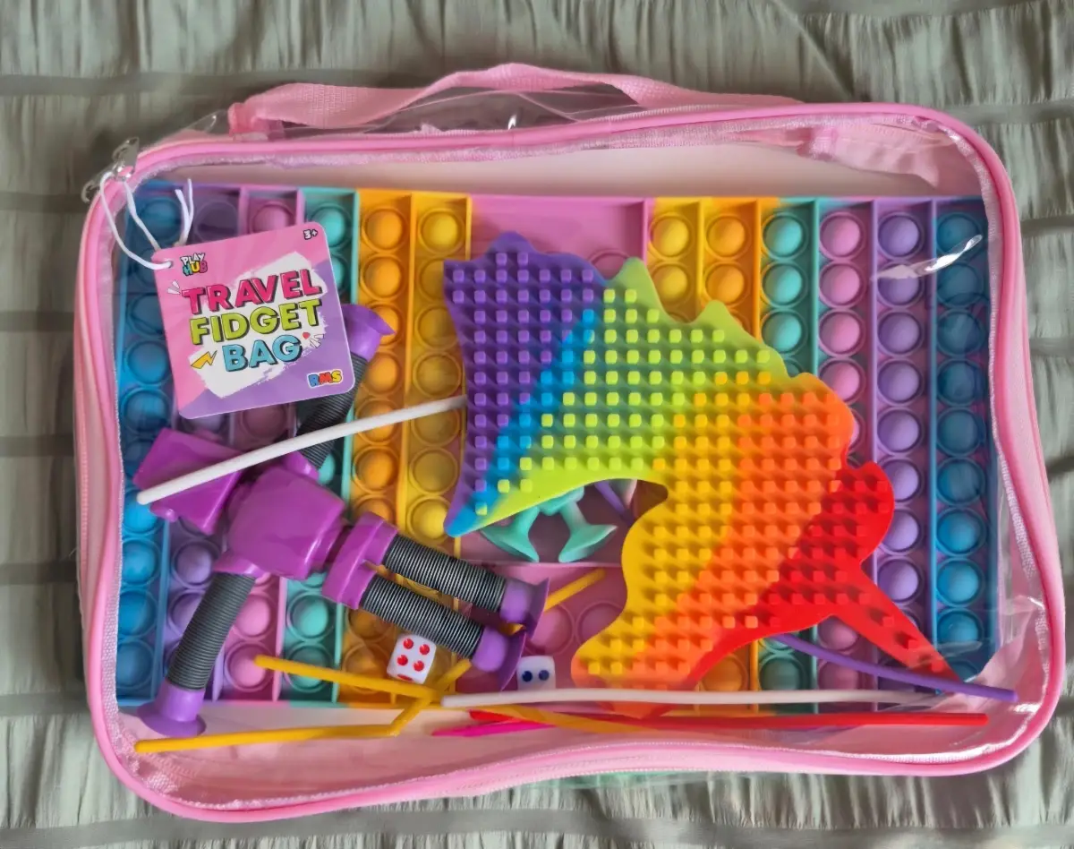 Travel fidget bag bnwt