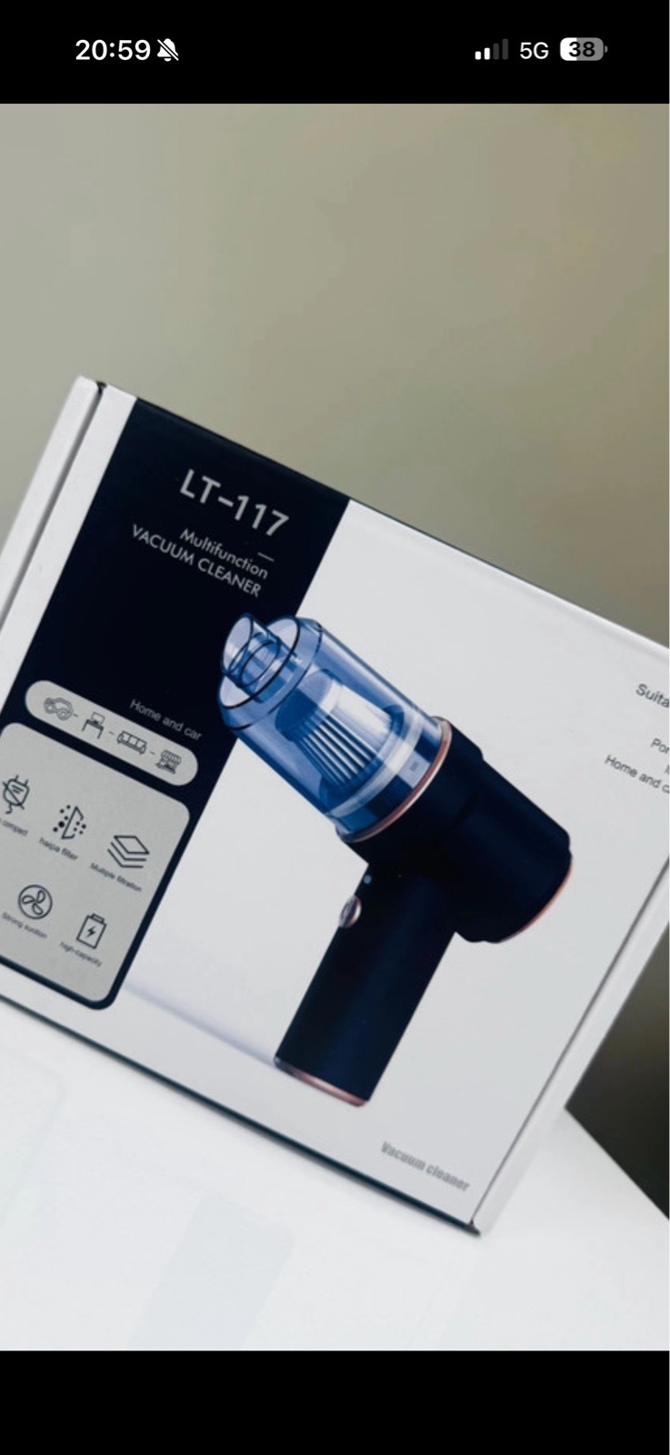 Handheld Vac For Home/Car