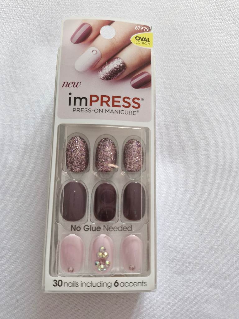 Impress Gel Manicure Press On Nails - 67979 Oval Edition So unexpected